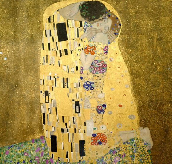 El beso, de Gustav Klimt